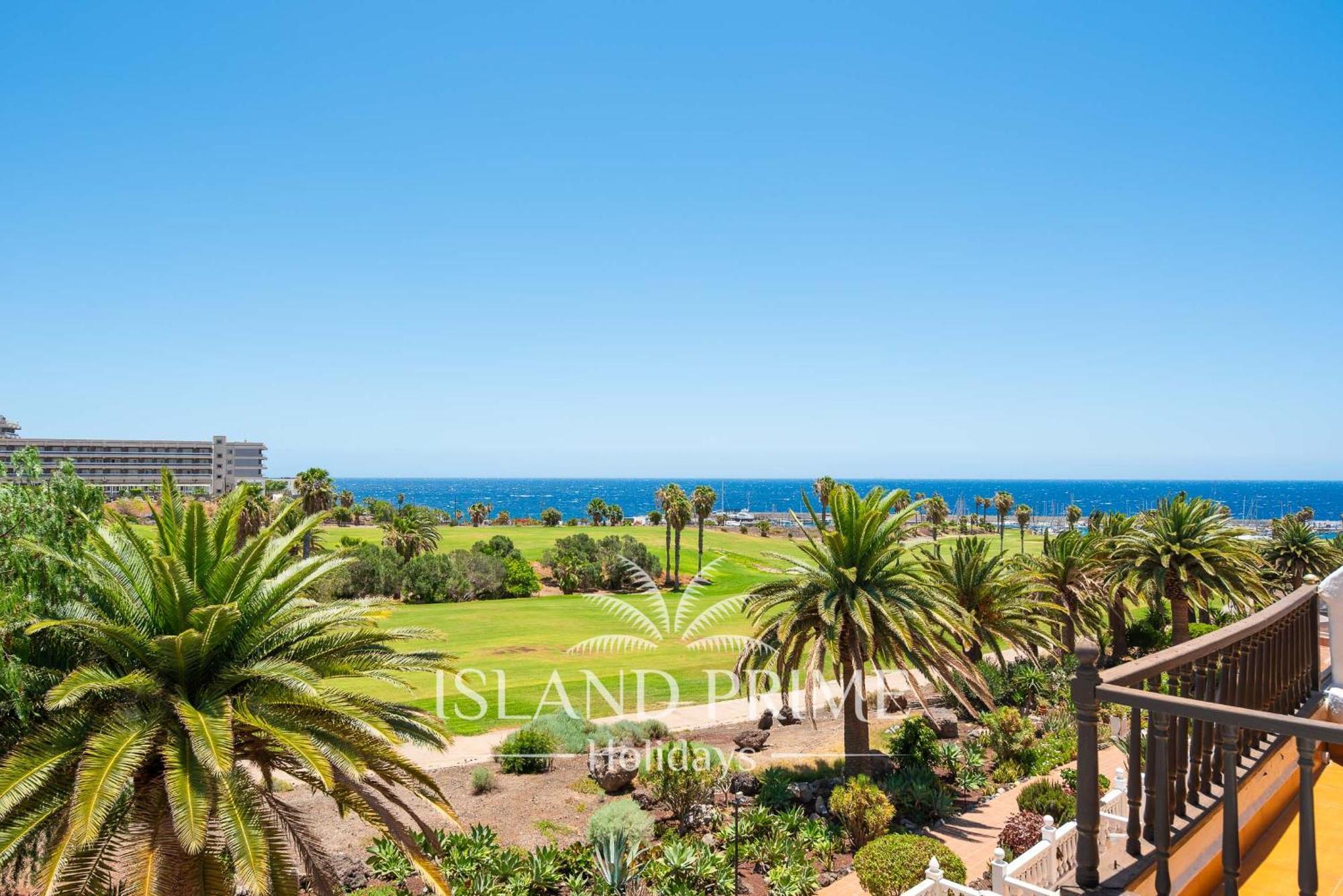 Amazing Sea & Marina Views With Golf Views In Heated Pool Complex Aq846 Appartement San Miguel de Abona