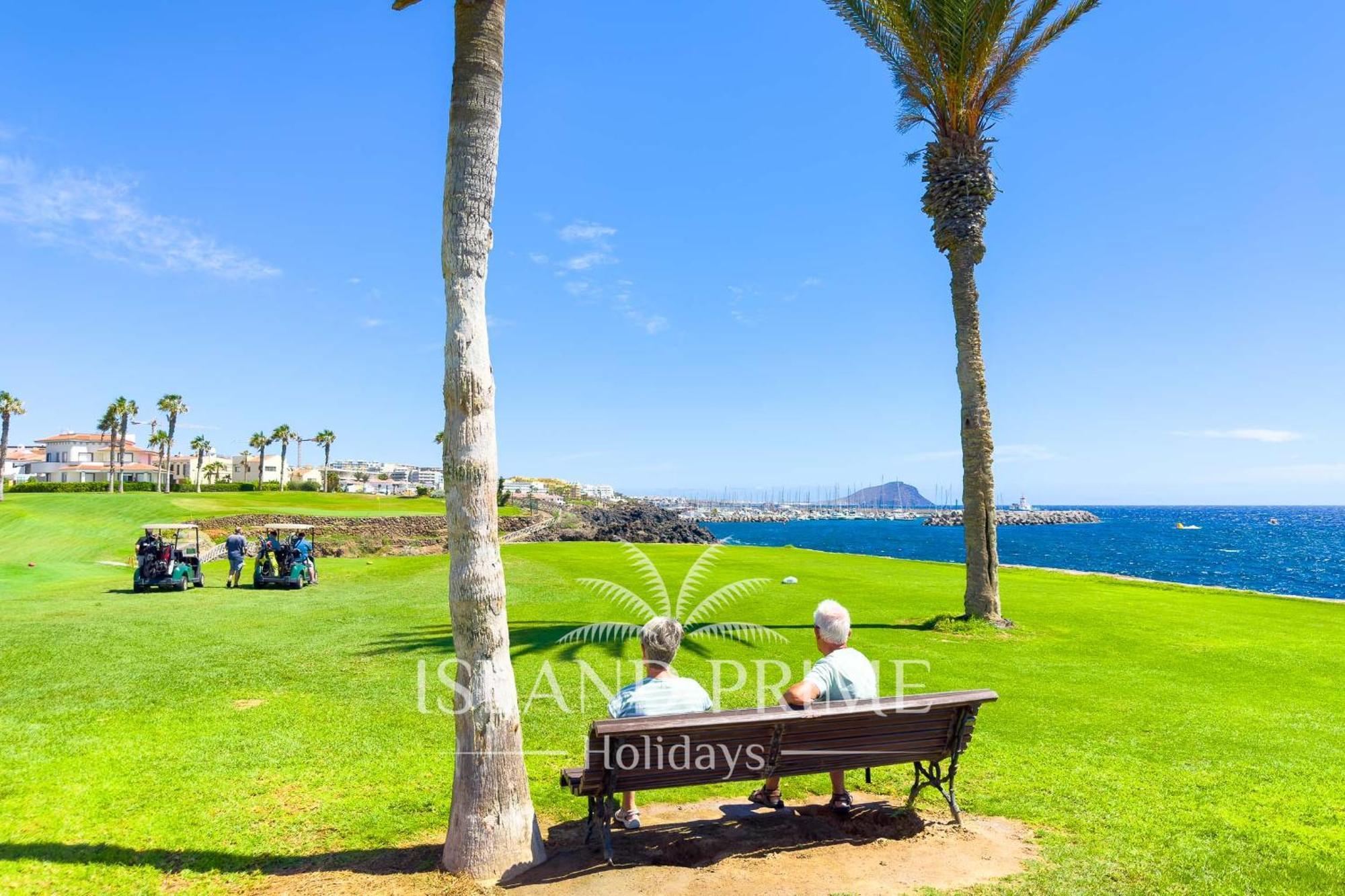 Amazing Sea & Marina Views With Golf Views In Heated Pool Complex Aq846 San Miguel de Abona