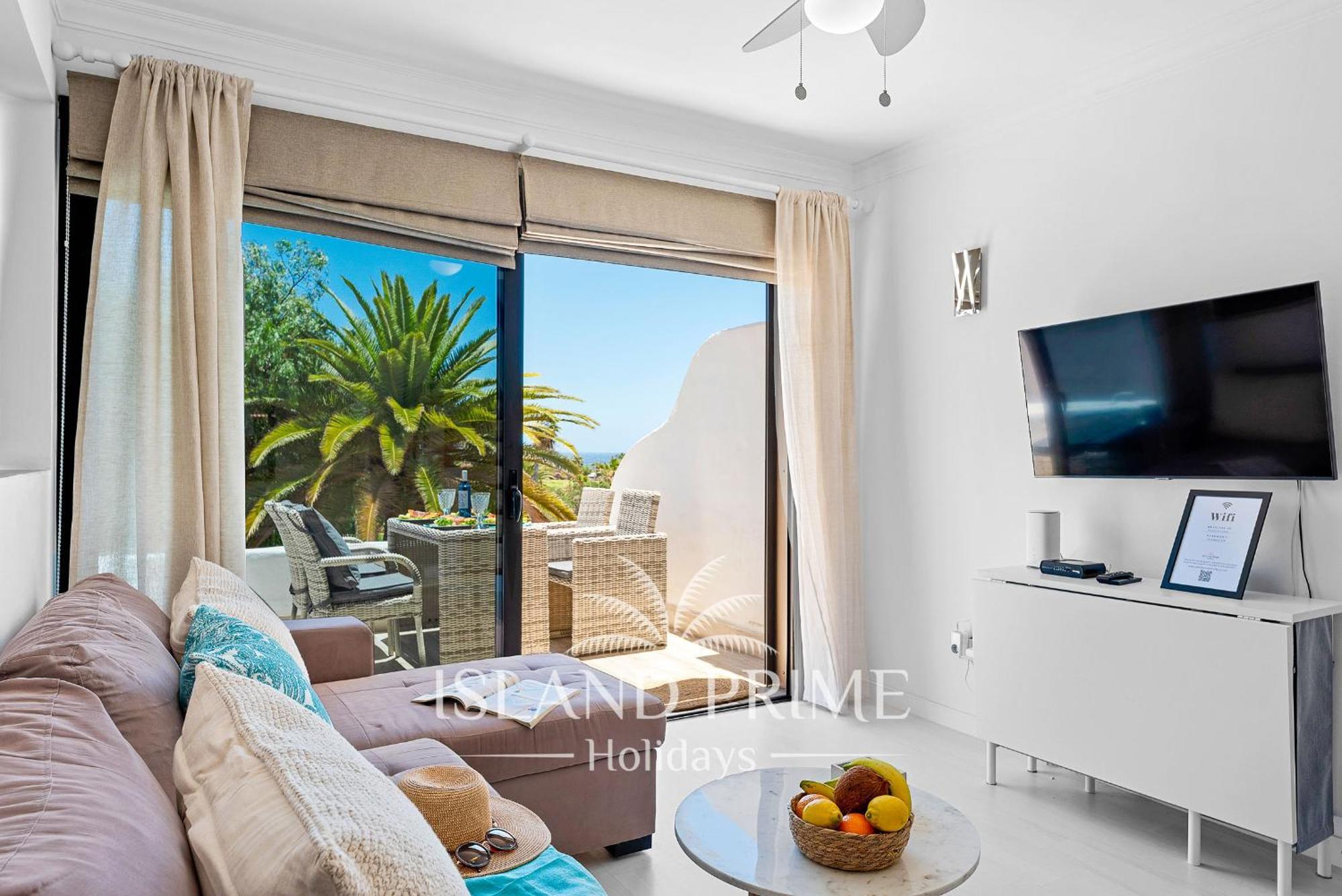 Apartment Amazing Sea & Marina Views With Golf Views In Heated Pool Complex Aq846 *